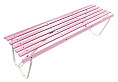 Garden Bench - Custom Painted Timber Battens